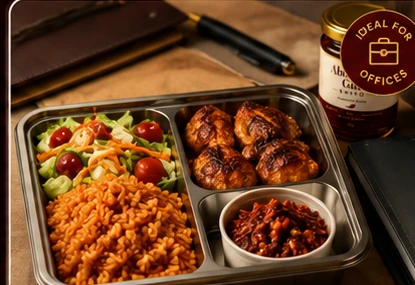 Corporate lunch package with shito